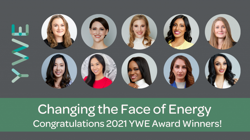 Young Women in Energy 2021 Award Winners