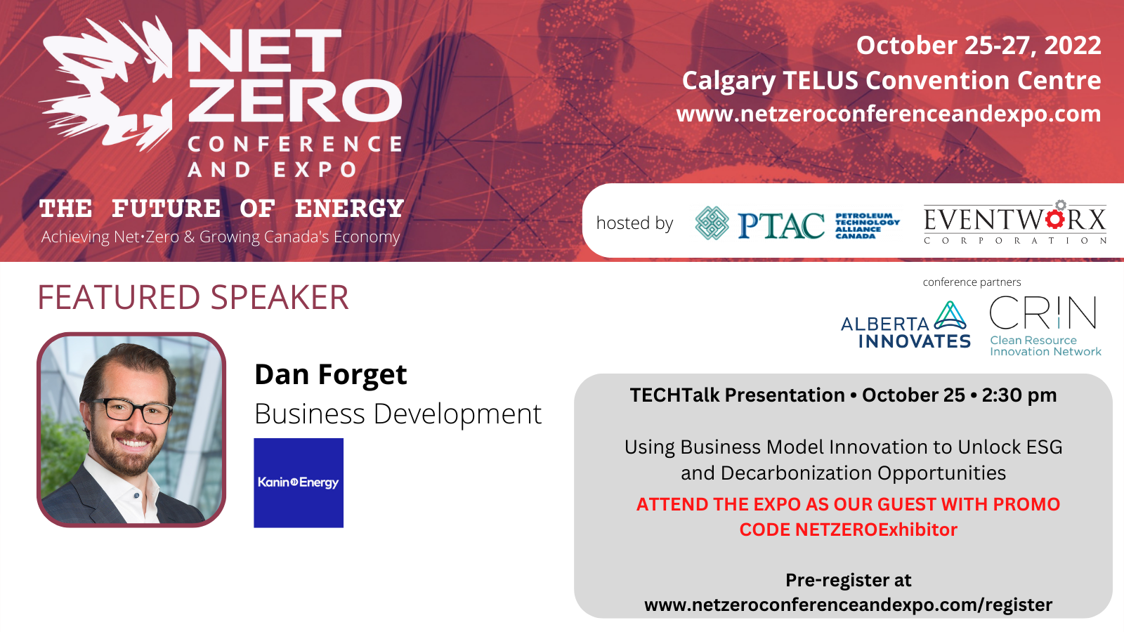 Kanin Featured at Net Zero Conference & Expo Kanin Energy