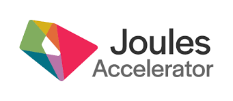 Joules Accelerator logo with text beside